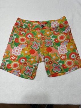 Ball Beachwear Floral “70’s” Shorts - Sz 28